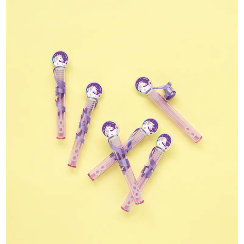 Unicorn Bubbles & Wands 8ct - Image 2