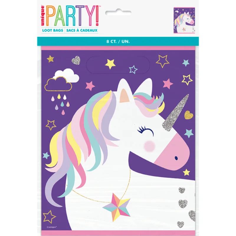 Unicorn Loot Bags 8ct