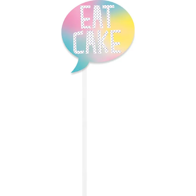Hip Hip Hooray Unicorn Photo Props 10ct - Image 9