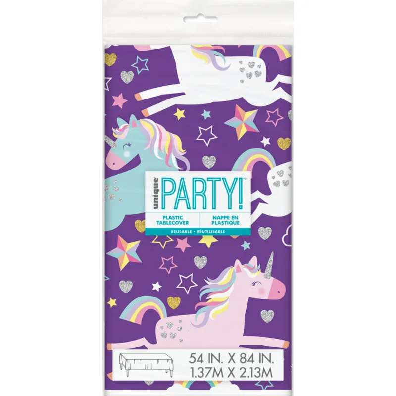 Unicorn Table Cover 54 x 84"