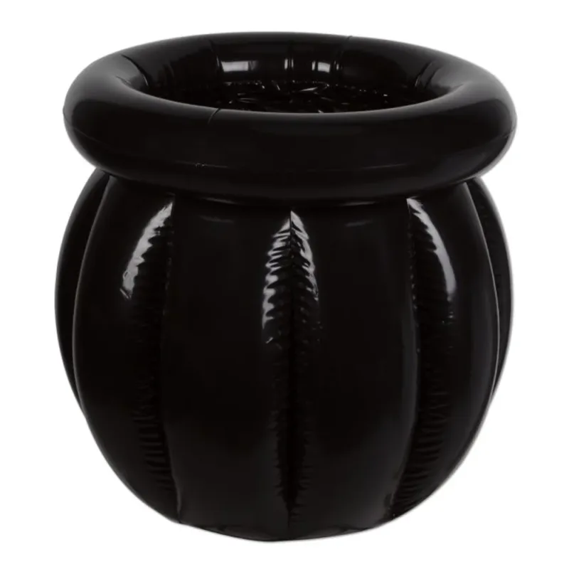 22" Inflatable Plastic Cauldron Cooler - Image 2