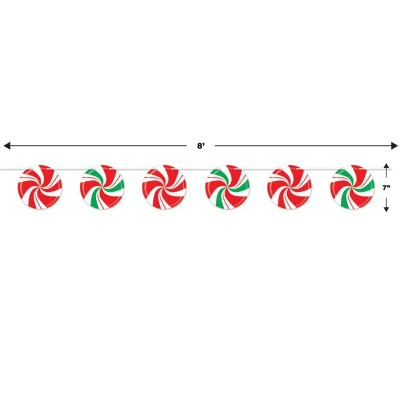 8' Peppermint Banner - Image 3