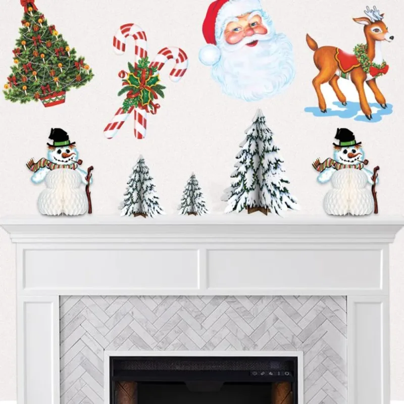 17" Christmas Cutouts 4ct - Image 2