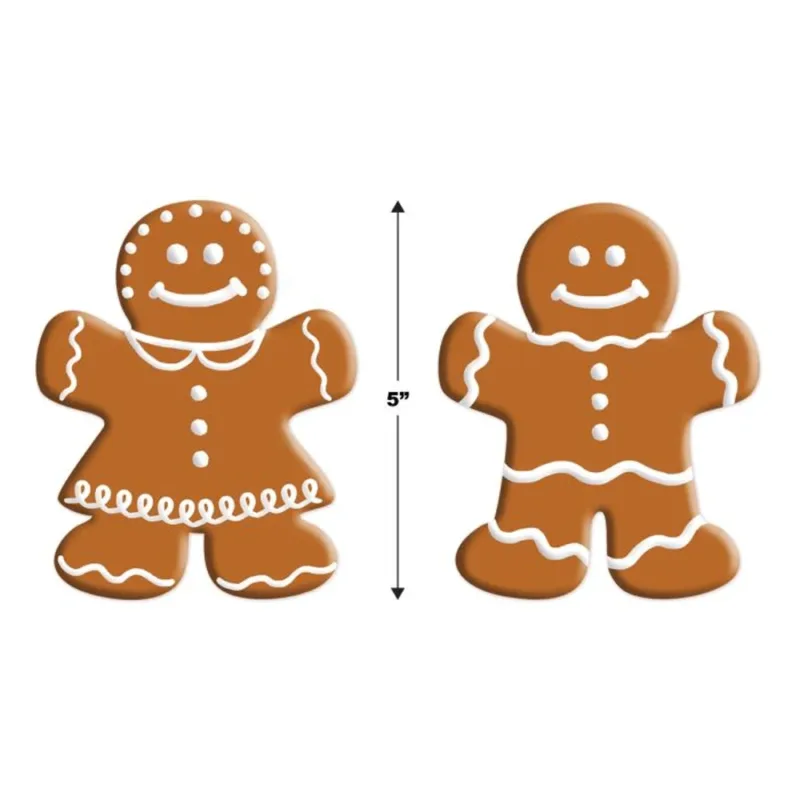 5" Gingerbread Man Cutouts - Image 3