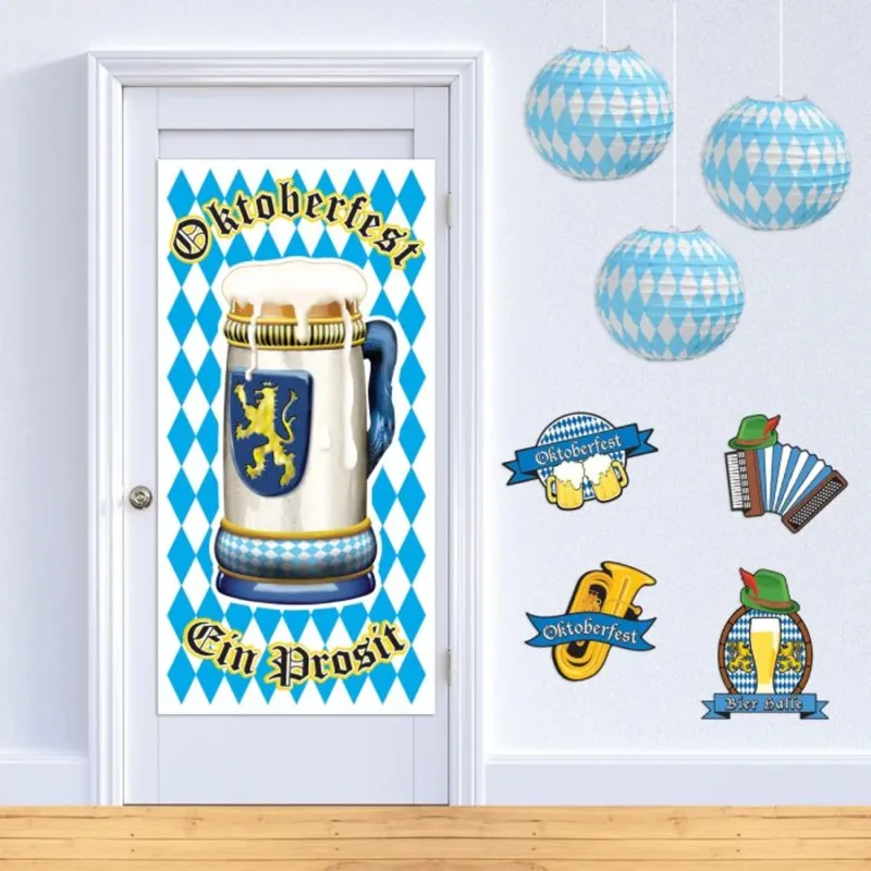 5' Oktoberfest Door Cover - Image 3
