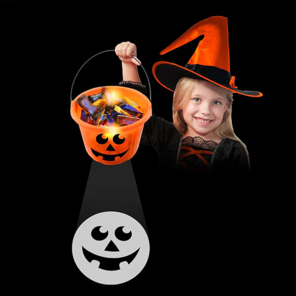 All halloween light up projection bucket 3