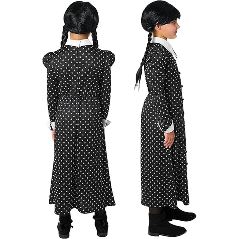 Medium Child Wednesday Addams Dress - Image 3
