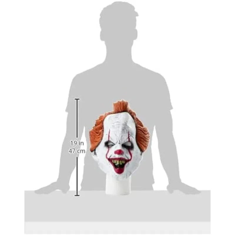 IT Movie Pennywise Adult Mask - Image 3