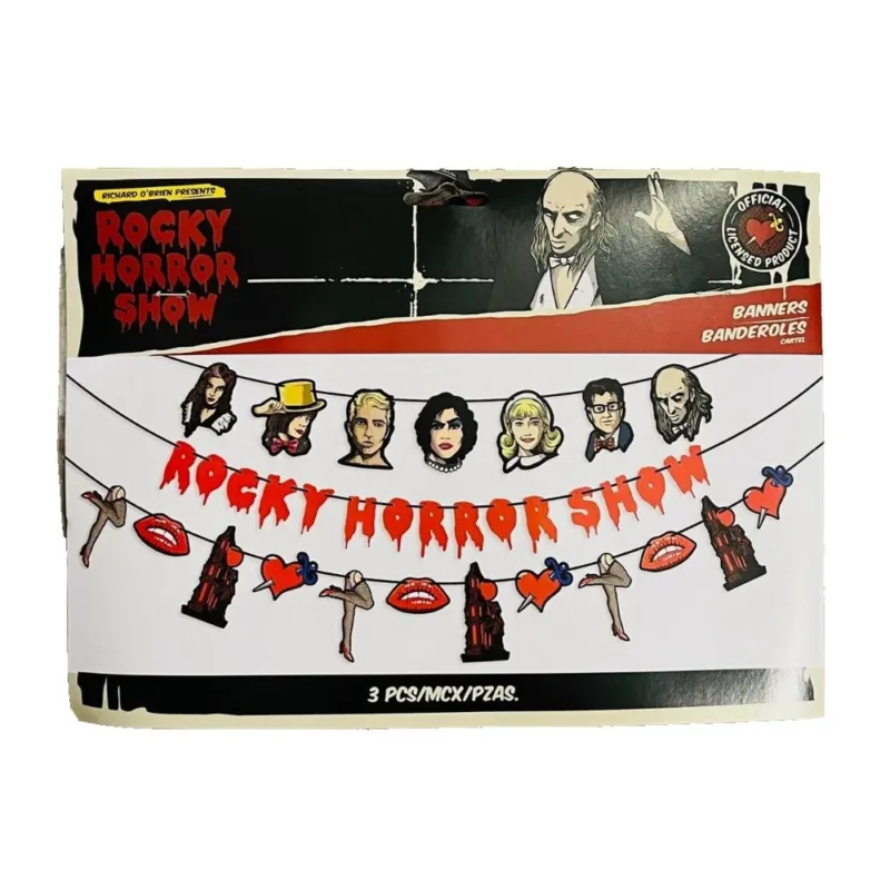 12' Rocky Horror Show 3pc "Rocky Horror Show" Banner - Image 2