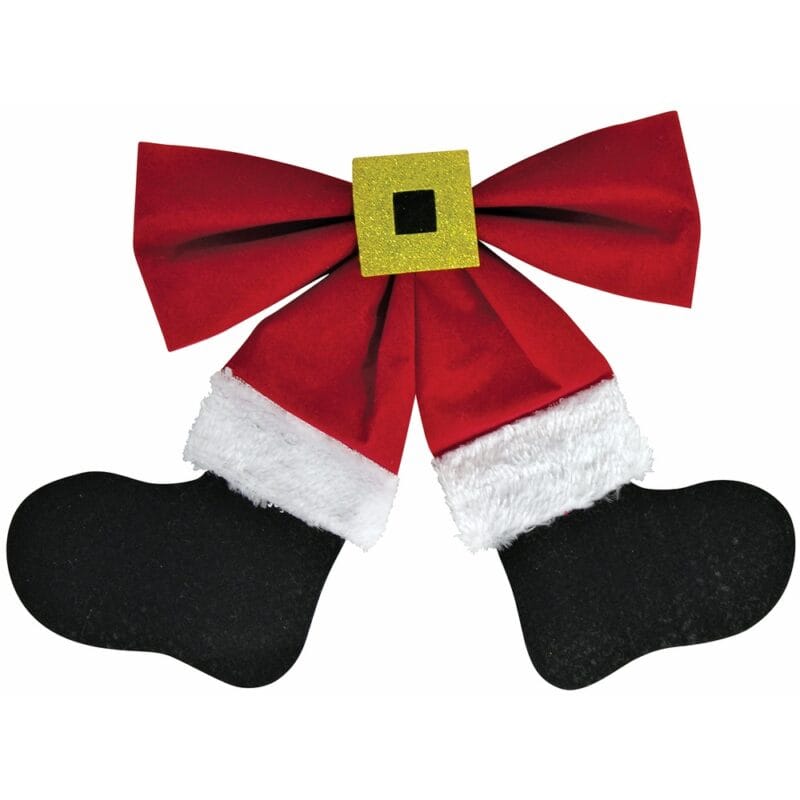 Santa Boot Bow