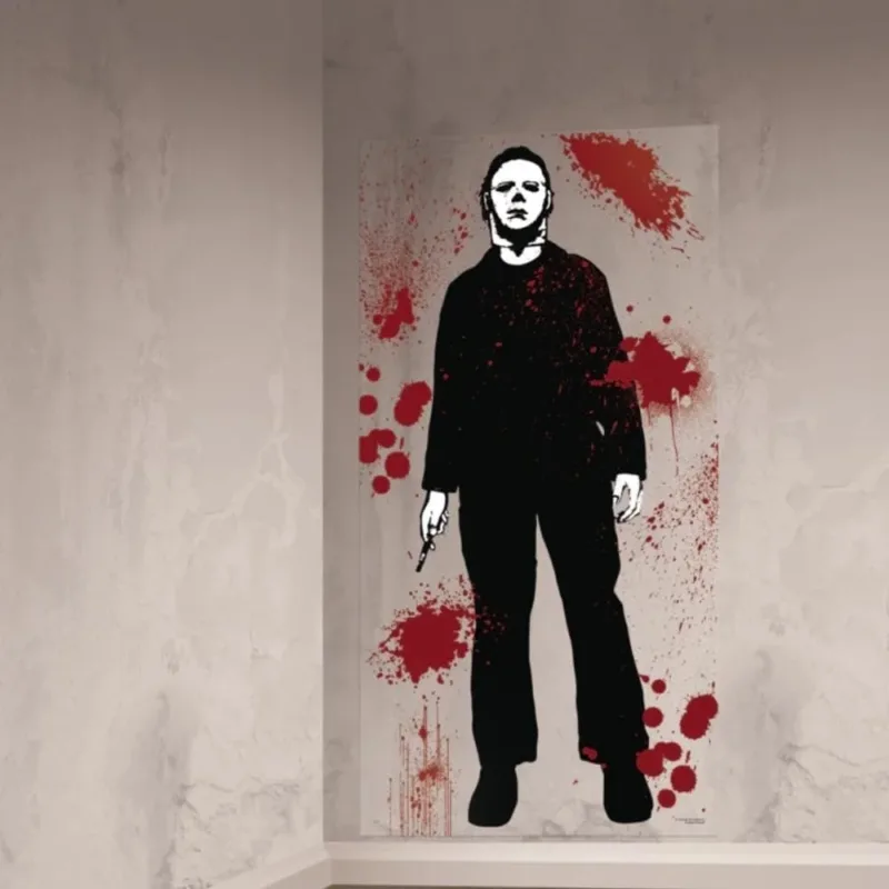 Halloween 2 Plastic Scene Setter 65" Michael Myers - Image 2