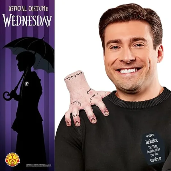 Unisex Wednesday Thing Shoulder Sitter 3
