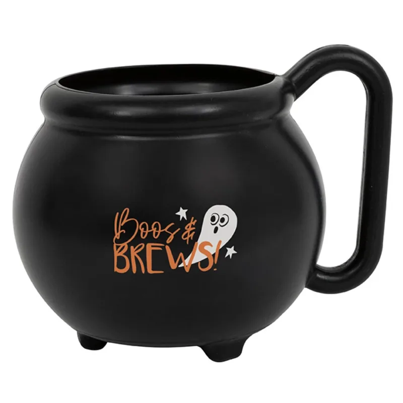 15.5oz "Books & Brews" Plastic Cauldron Mug