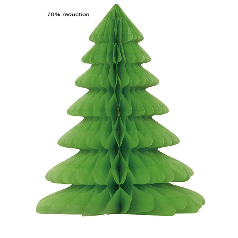 12" Green Christmas Tree Centerpiece