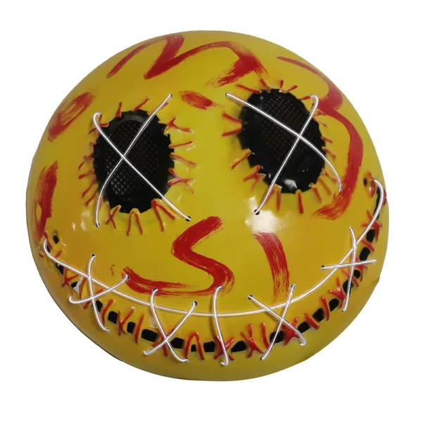 light up smiley face mask
