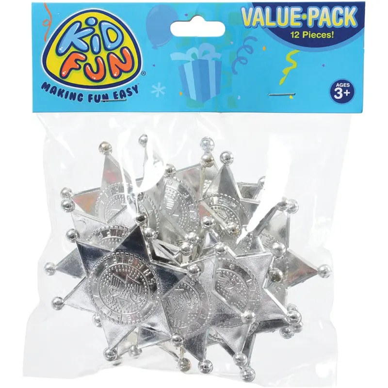 Silver Sheriff Badge 12ct - Image 2