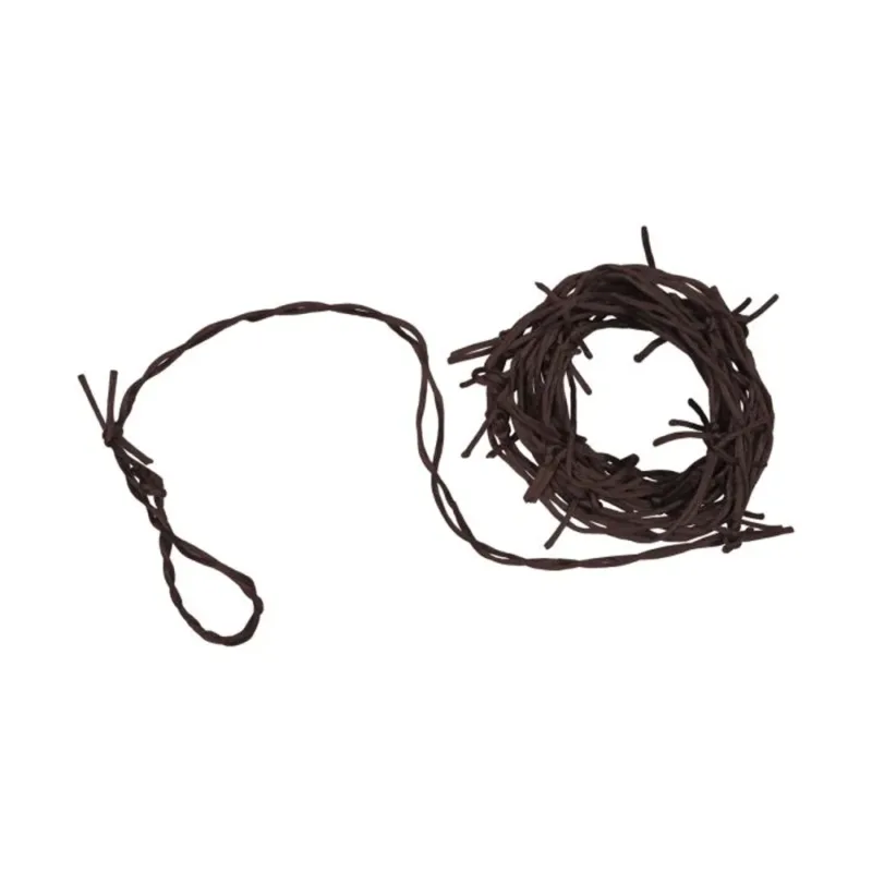 12' Rusted Barbed Wire Garland - Image 3