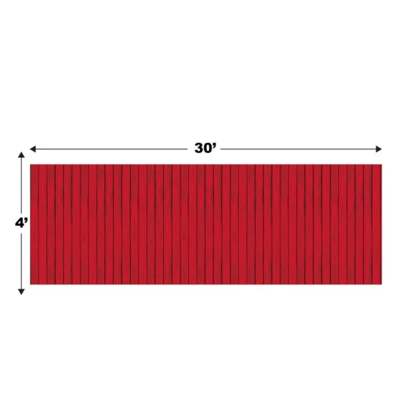 30 'Red Barn Siding Backdrop