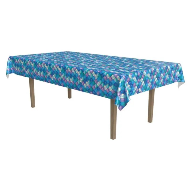 Mermaid Scales Table Cover 54x108"