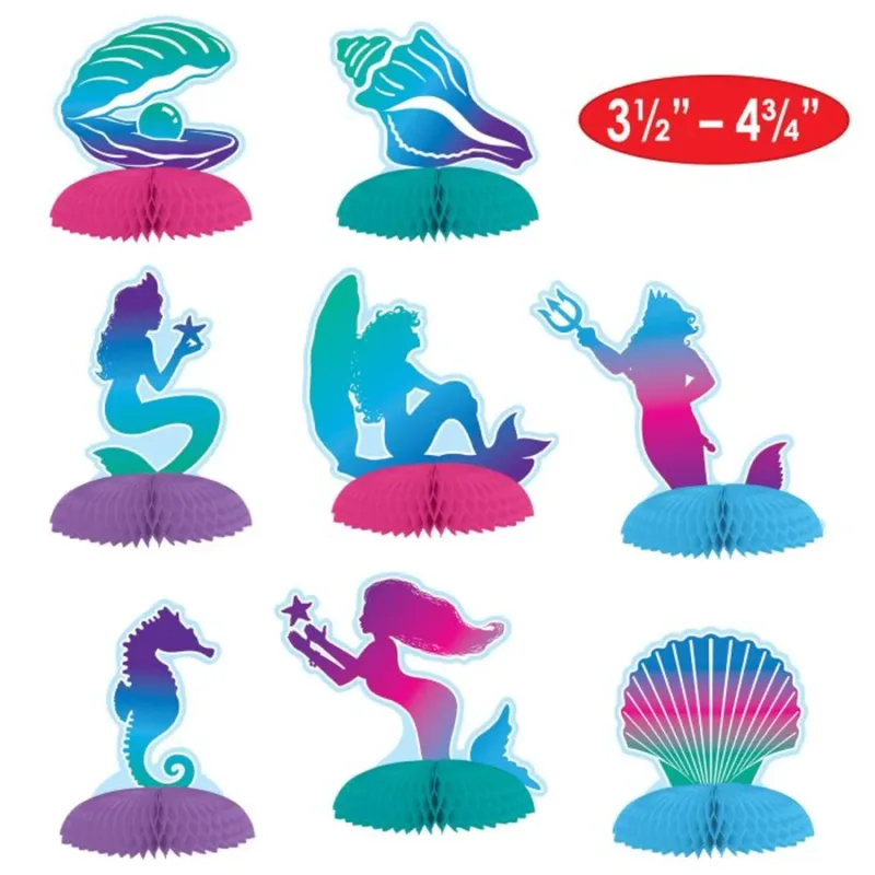 Mermaid Mini Centerpieces 8ct - Image 3