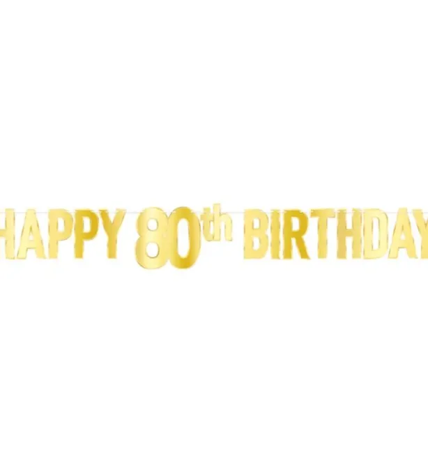 80th Birthday Milestone Decor