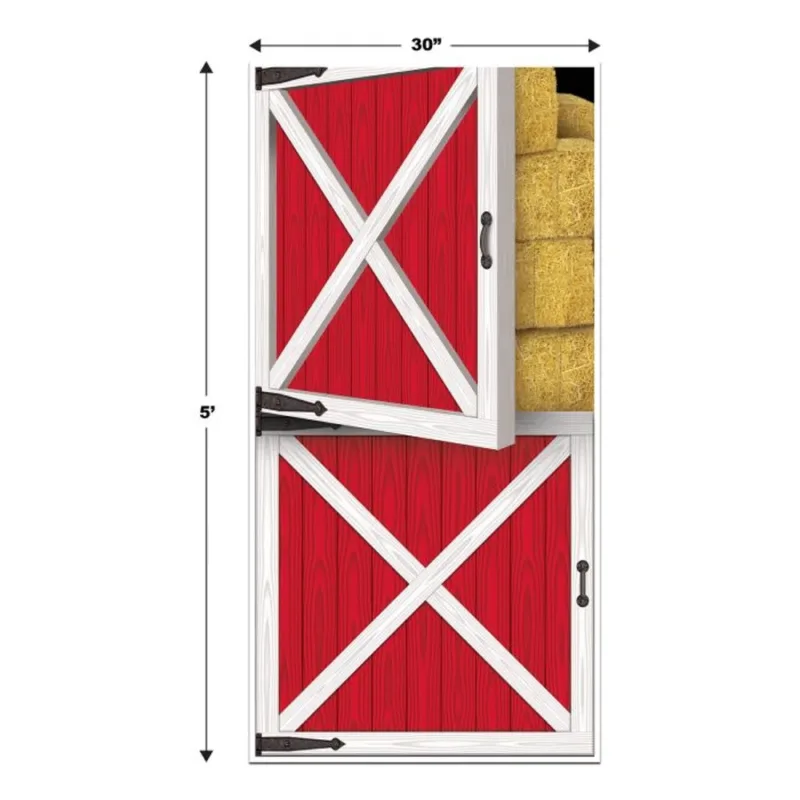 5' Barn Door Door Cover - Image 2