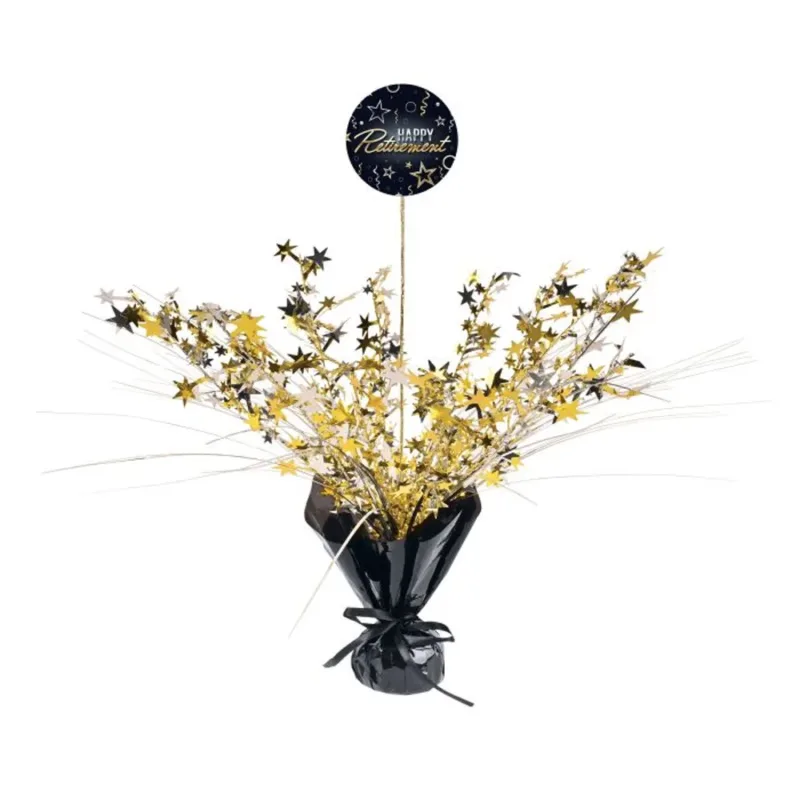 18" "Happy Retirement" Spray Centerpiece