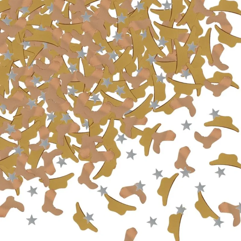 Western Icon Boots/Starts/Cowboy Hat Confetti - Image 3