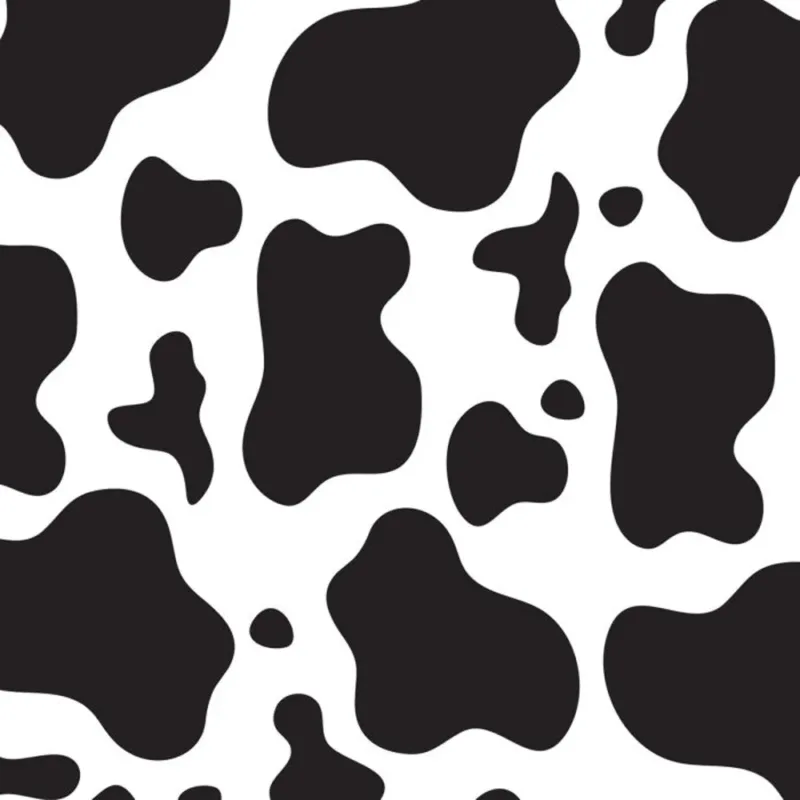 Cow Print 7" Plates - Image 2