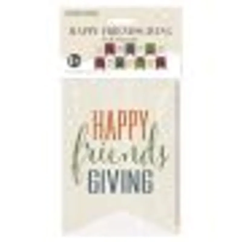8ft "Happy Friendsgiving" Foil Streamer - Image 4