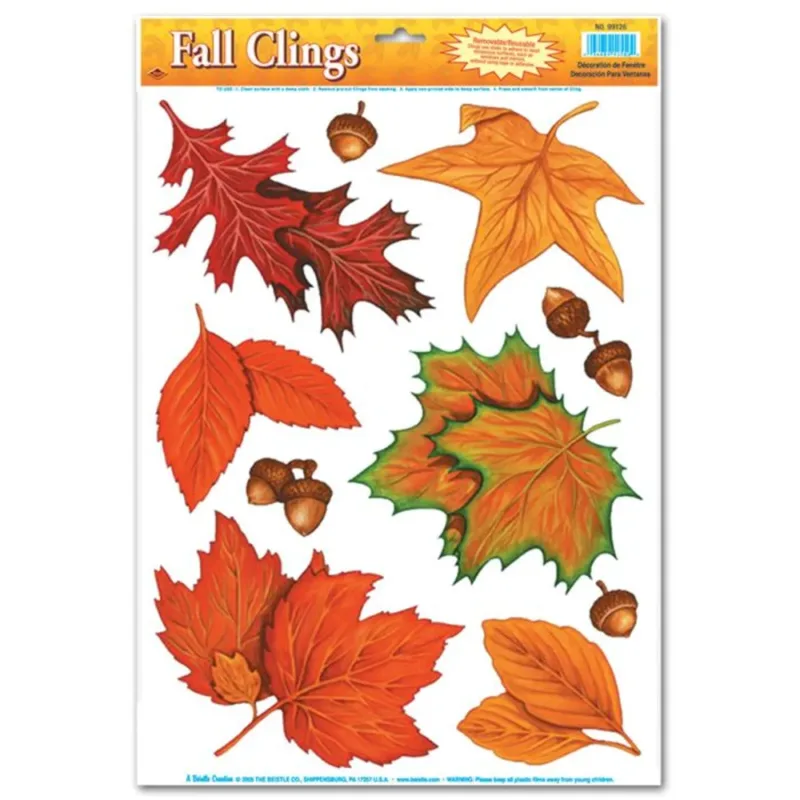 Fall Leaves Clings