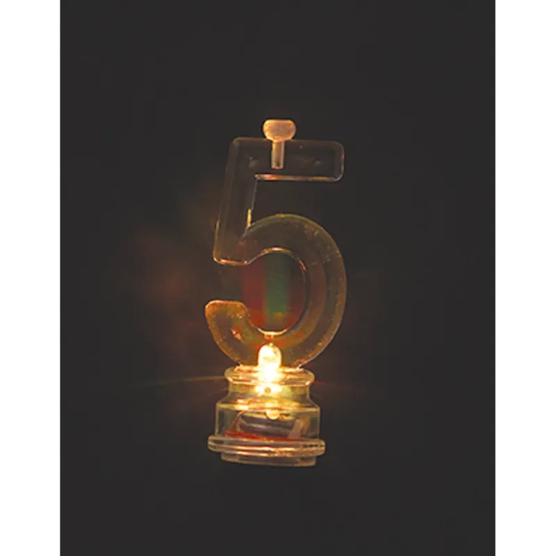 MulticolorFlashing #5 Candle - Image 5