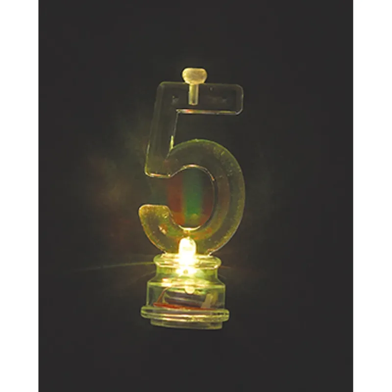MulticolorFlashing #5 Candle - Image 6