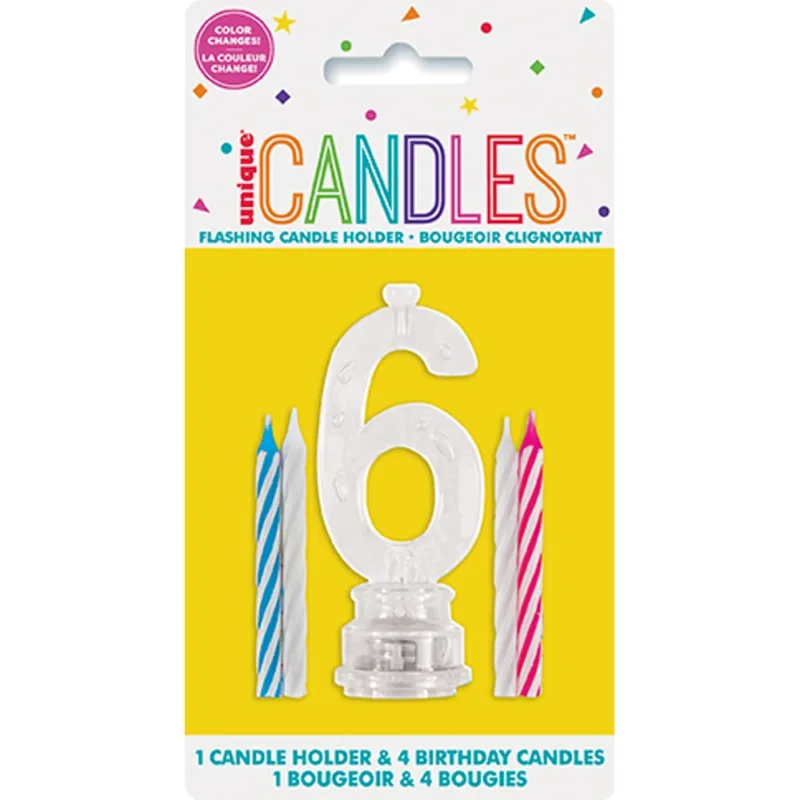 MulticolorFlashing #6 Candle - Image 11