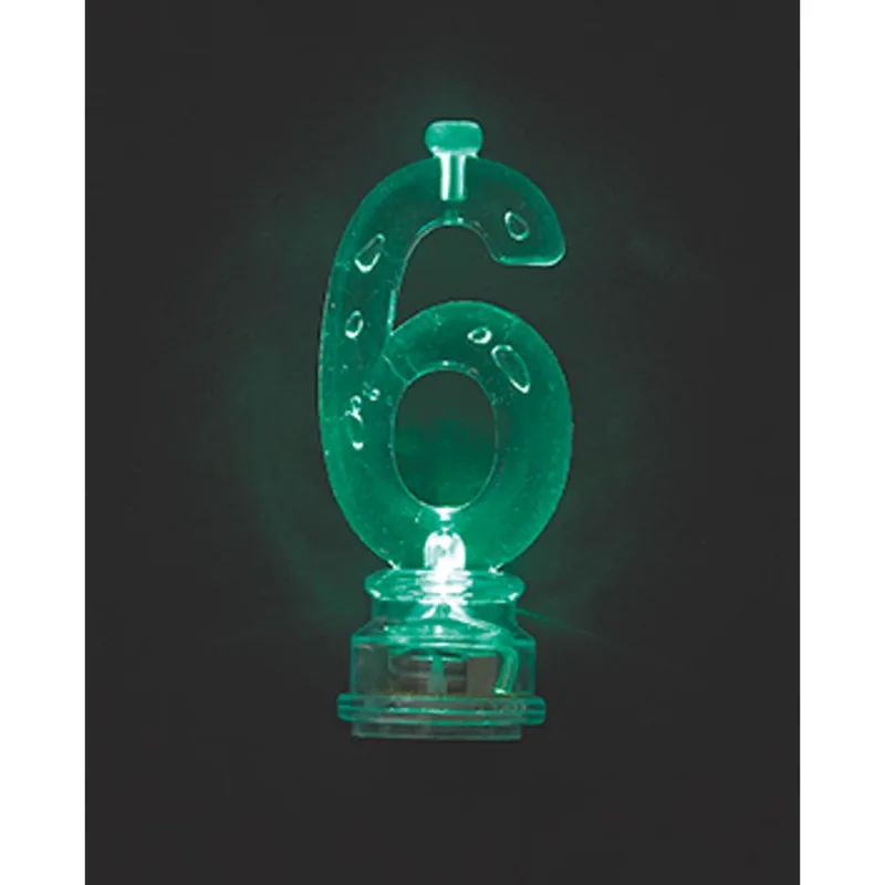 MulticolorFlashing #6 Candle - Image 7
