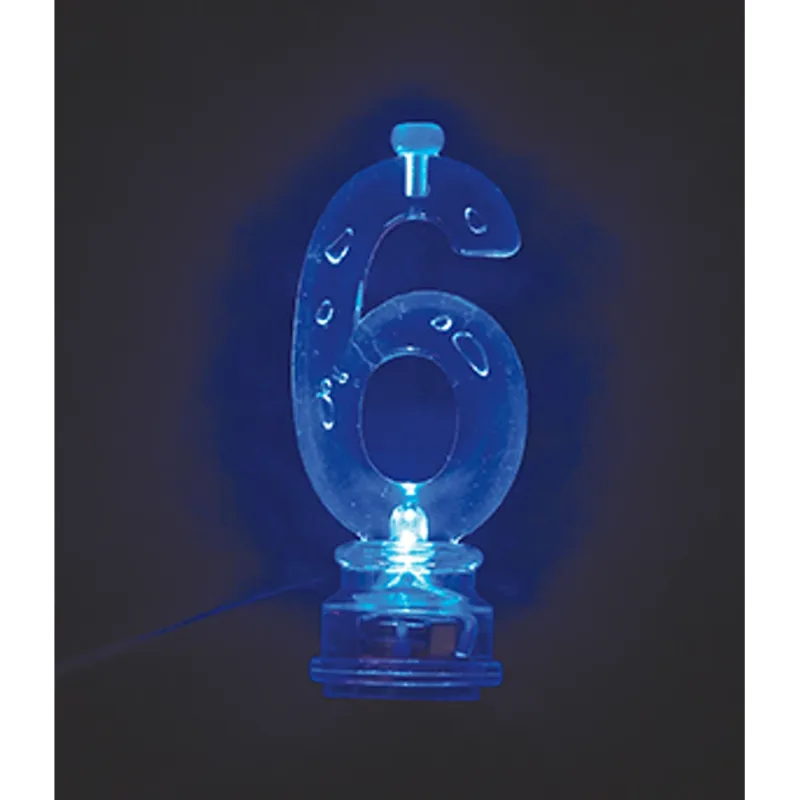 MulticolorFlashing #6 Candle - Image 8