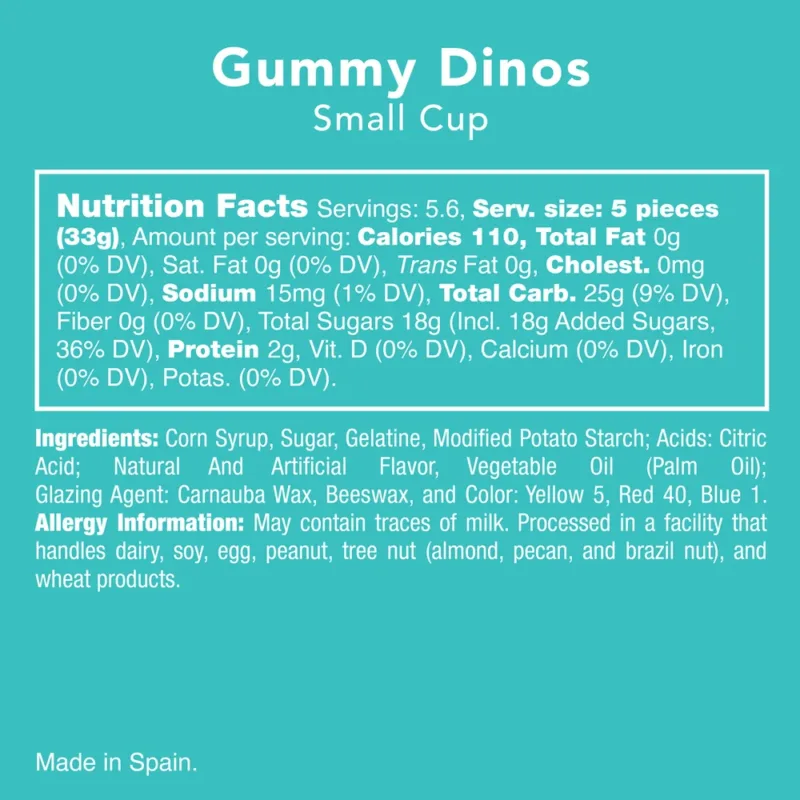 Candy Club 6.5oz Gummy Dinos - Image 3
