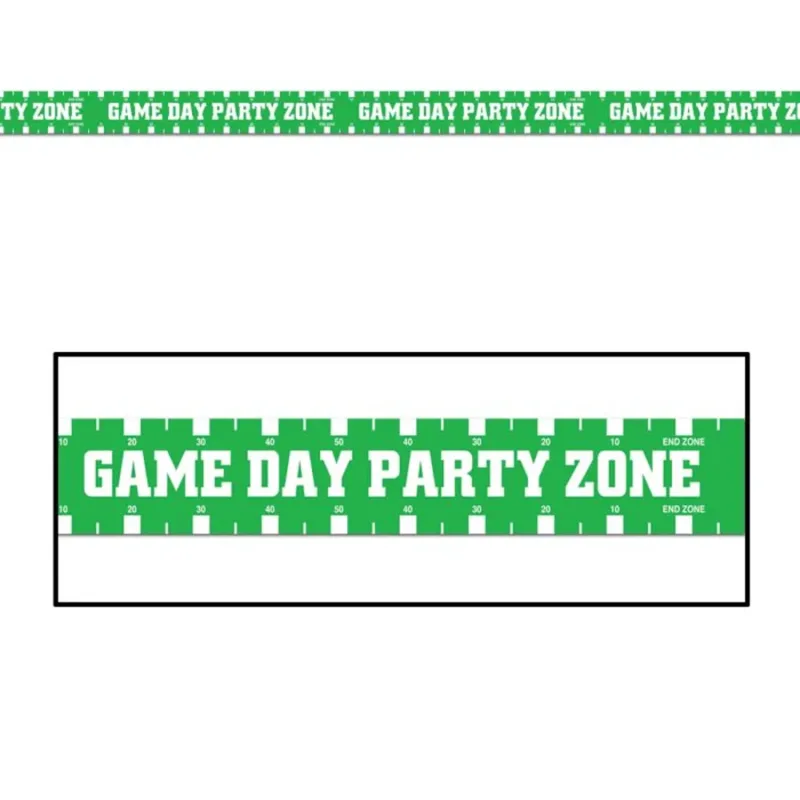 20' Football "Game Day" Party Tape - Image 2