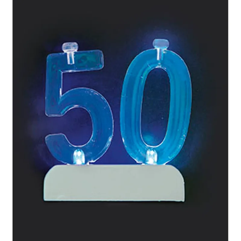 Multi-Color Flashing 50 Candle Holder - Image 2