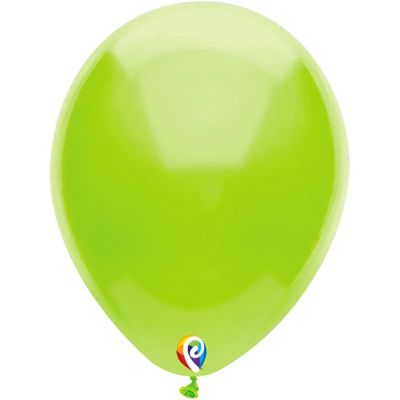 Lime Green 12' Latex 15ct - Funsational
