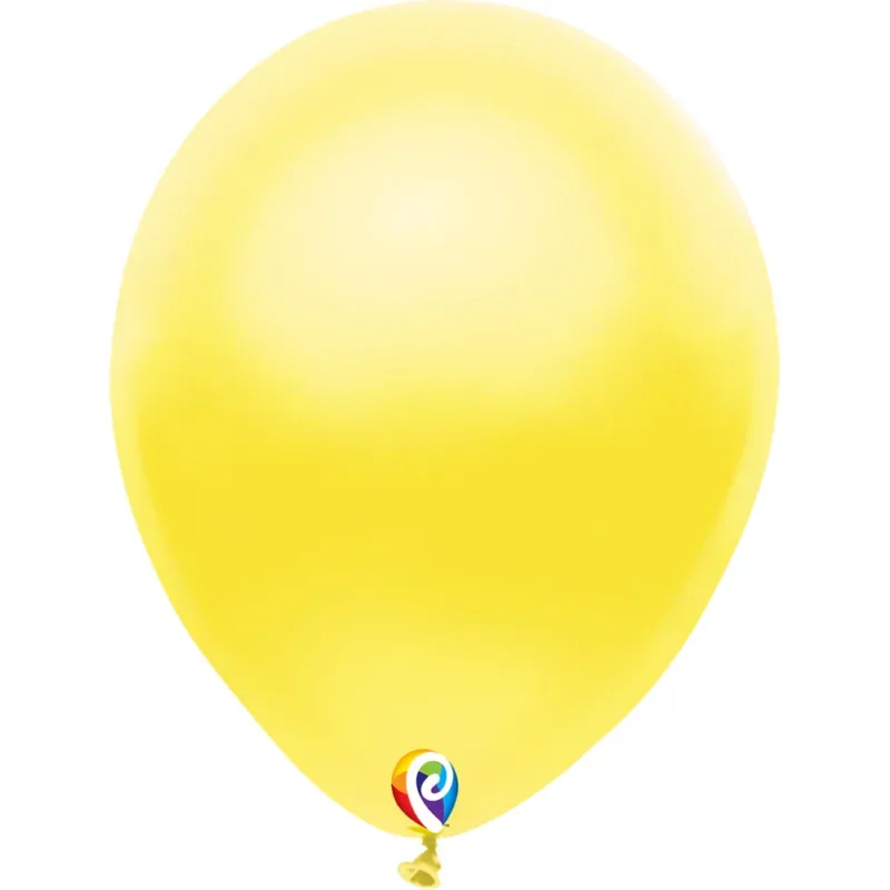 Pearl Yellow 12' Latex 15ct - Funsational