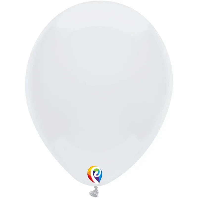 White 12' Latex 15ct - Funsational