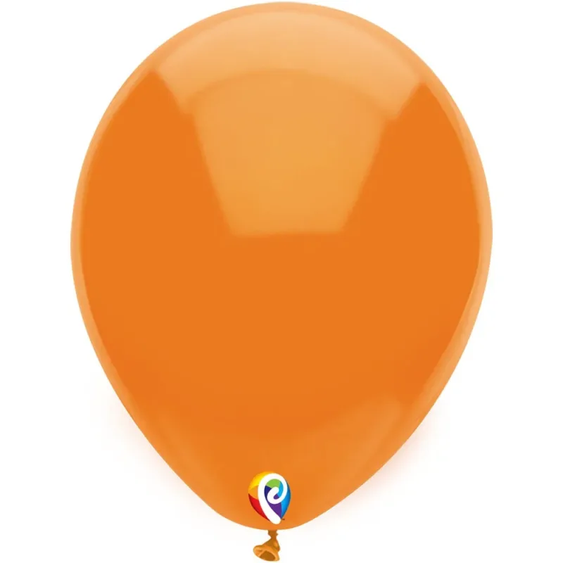 Orange 12' Latex 15ct - Funsational