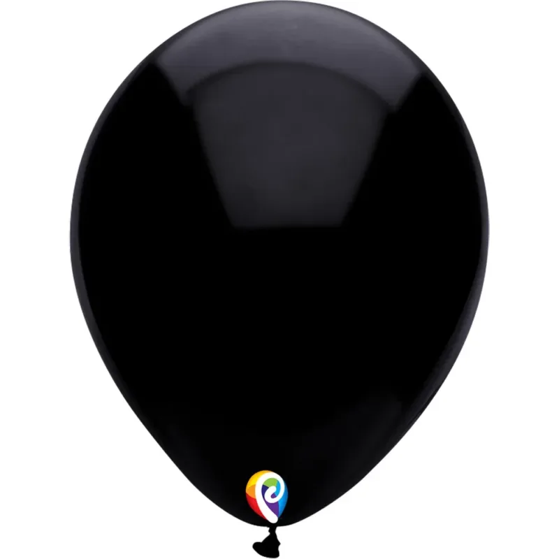 Black 12' Latex 15ct - Funsational