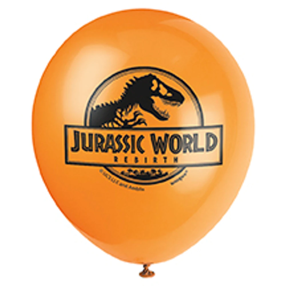 12" Jurassic World Latex Balloons 8ct - Image 4