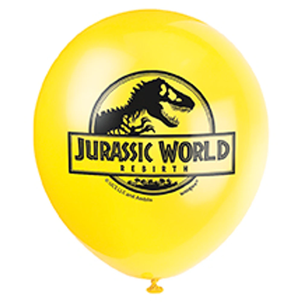 12" Jurassic World Latex Balloons 8ct - Image 5
