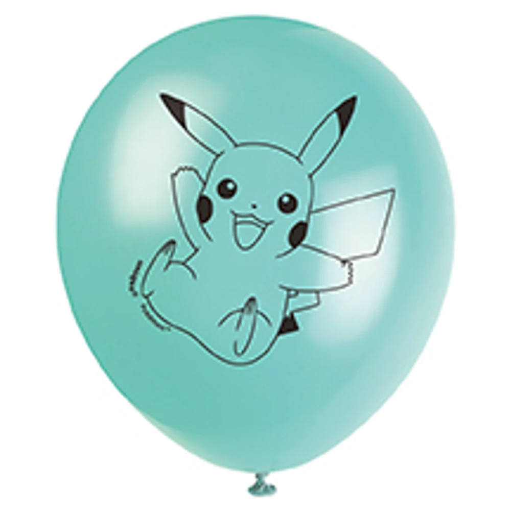 12" Pokemon Latex Balloons 8ct - Image 4