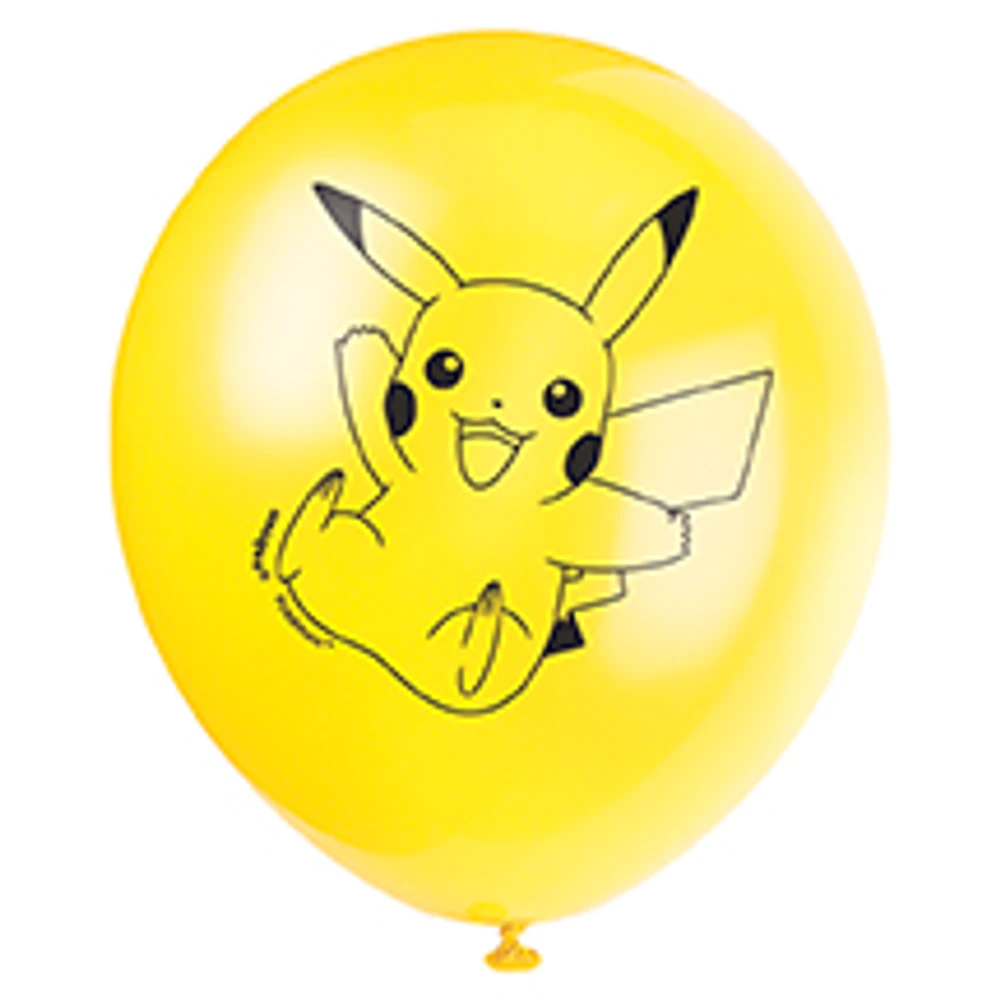 12" Pokemon Latex Balloons 8ct - Image 5