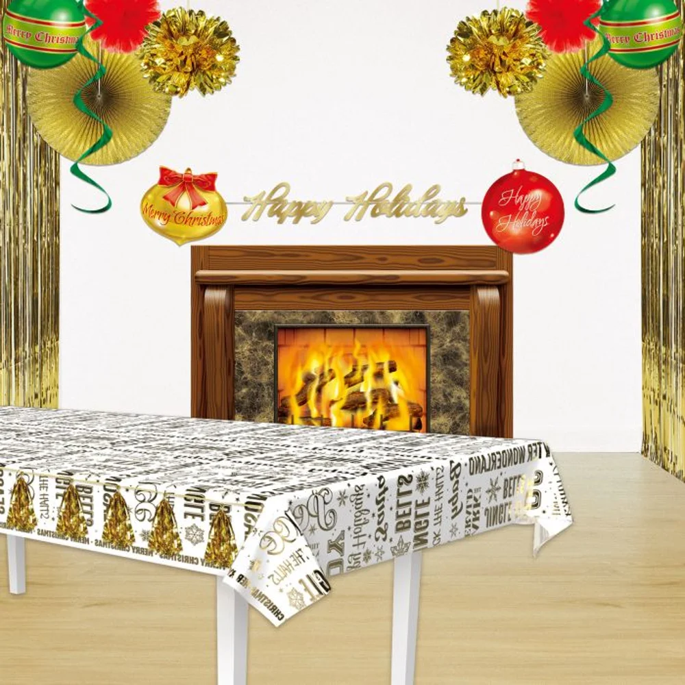Holiday Expressions Table Cover 54x108" - Image 2