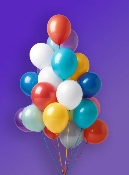 latex bouquet box card